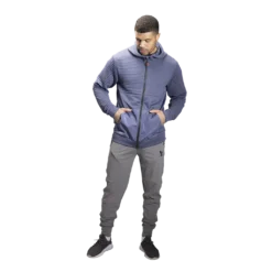 BAUER FLC 3D FULL ZIP HOODIE -Bauer 1060272 0713 periwinkle 1
