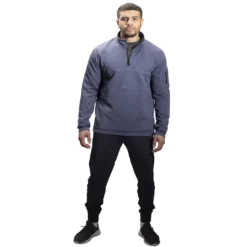 BAUER FLC 1/2 ZIP PERFORMANCE TOP -Bauer 1060275 periwinkle 1