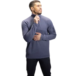BAUER FLC 1/2 ZIP PERFORMANCE TOP -Bauer 1060275 periwinkle 2