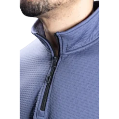 BAUER FLC 1/2 ZIP PERFORMANCE TOP -Bauer 1060275 periwinkle 7