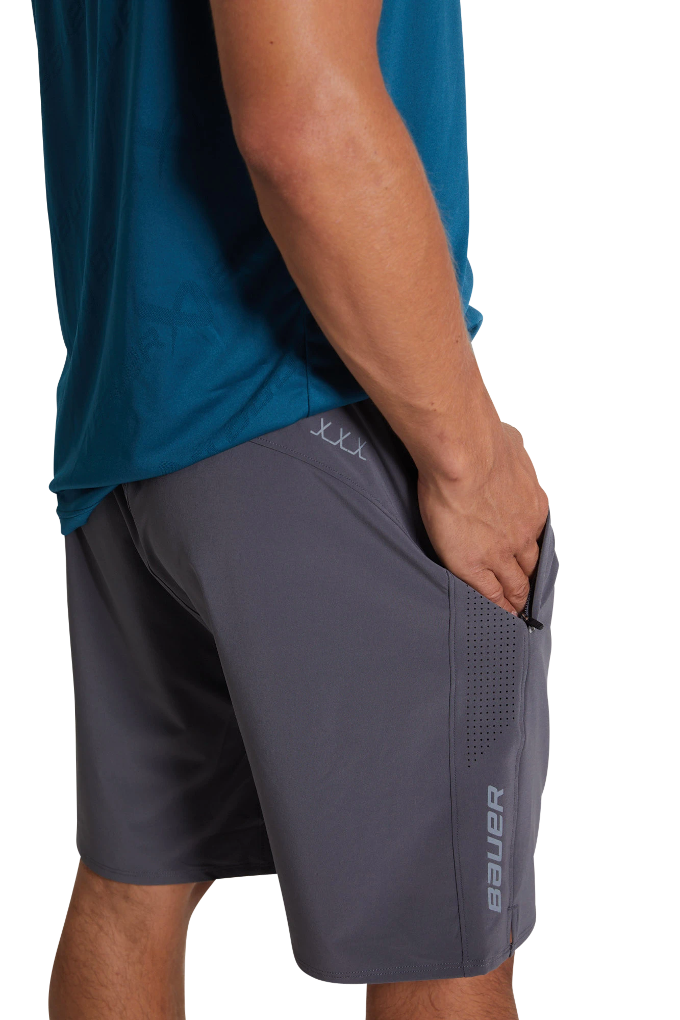 BAUER FLC TRAIN SHORT SENIOR 8 BAUER FLC TRAIN SHORT SENIOR - Image 8