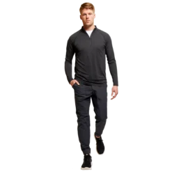 BAUER // Lululemon METAL VENT TECH HALF ZIP -Bauer 630690 black 2