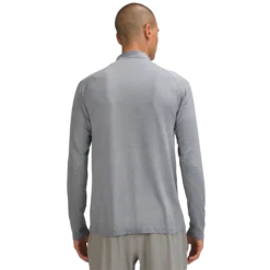 BAUER // Lululemon METAL VENT TECH HALF ZIP -Bauer 630690 grey 3