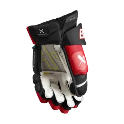 Bauer VAPOR HYPERLITE GLOVE SENIOR -Bauer 649598 black red 2 0c349d78 0121 4f12 be0e 0cf42435befb