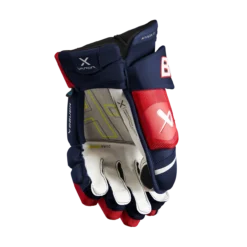 Bauer VAPOR HYPERLITE GLOVE JUNIOR -Bauer 649598 navy red white 2