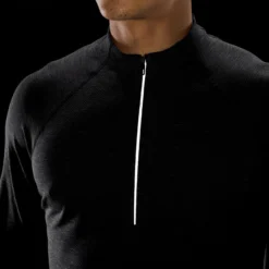 BAUER // Lululemon METAL VENT TECH HALF ZIP SS22 -Bauer 652062 black 4