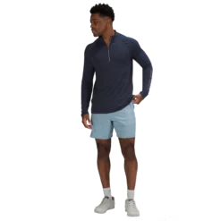 BAUER // Lululemon METAL VENT TECH HALF ZIP SS22 -Bauer 652062 navy 2