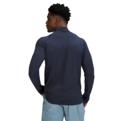 BAUER // Lululemon METAL VENT TECH HALF ZIP SS22 -Bauer 652062 navy 3