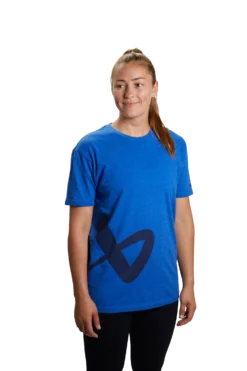 BAUER SIDE ICON TEE SENIOR -Bauer 656636 blue 2