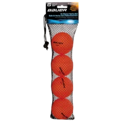 HYDROG NO BOUNCE WARM WEATHER HOCKEY BALLS 4PACK