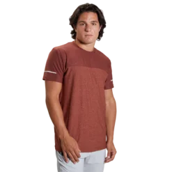 BAUER FLC COLORBLOCK TRAINING TEE SENIOR -Bauer 671878 rust 1