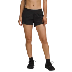 BAUER // Lululemon 4" HOTTY HOT SHORT -Bauer 686680 black 1