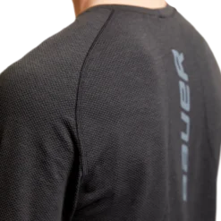 BAUER // Lululemon Metal Vent Tech Short Sleeve Tee -Bauer 687244 black 3