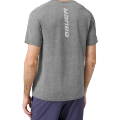 BAUER // Lululemon Metal Vent Tech Short Sleeve Tee -Bauer 687244 grey 3