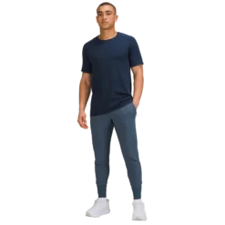 BAUER // Lululemon Metal Vent Tech Short Sleeve Tee -Bauer 687244 navy 2