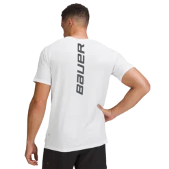 BAUER // Lululemon Metal Vent Tech Short Sleeve Tee -Bauer 687244 white 2 694c45fb fd77 45b2 97c7 f5e9d2a9371d