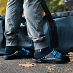 BAUER | OOFOS SLIDE - SKELETON SPORT SENIOR -Bauer OOFOSskeleton Black 04