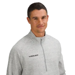BAUER // Lululemon AT EASE 1/2 ZIP -Bauer atease grey 3