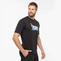 BAUER // TRAVIS MATHEW ICE SHACK TEE -Bauer iceshack black 3