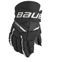 BAUER SUPREME M3 GLOVE INTERMEDIATE -Bauer m3glove black white 1