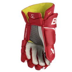 BAUER SUPREME M3 GLOVE INTERMEDIATE -Bauer m3glove red 2