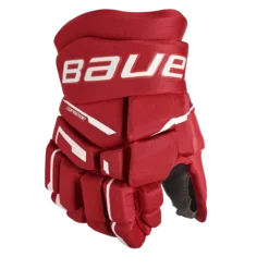 BAUER SUPREME M3 GLOVE JUNIOR -Bauer m3jrglove red 1