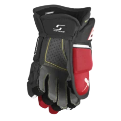 BAUER SUPREME M5PRO GLOVE JUNIOR -Bauer m5projrglove black red 2