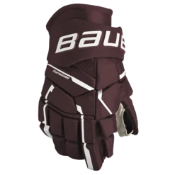 BAUER SUPREME M5PRO GLOVE INTERMEDIATE -Bauer m5prosr maroon 1