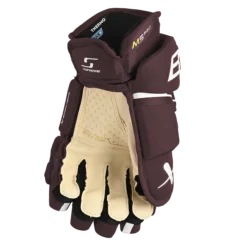 BAUER SUPREME M5PRO GLOVE INTERMEDIATE -Bauer m5prosr maroon 2