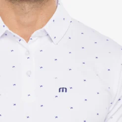 BAUER // TRAVIS MATHEW ON THE SCREWS POLO WHITE -Bauer screwspolo white 4 99b7fd62 aaad 4d79 9dbd 1a9810f82080