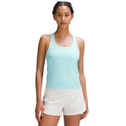 BAUER // Lululemon SWFITLY TANK RACE -Bauer swiftlytech blue 1