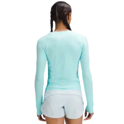 BAUER Lululemon SWIFTLY TECH LONGLSEEVE -Bauer swifttechls blue 2