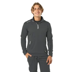 BAUER TEAM FLEECE 1/2 ZIP SENIOR 7 BAUER TEAM FLEECE 1/2 ZIP SENIOR -Bauer teamfleece grey 1